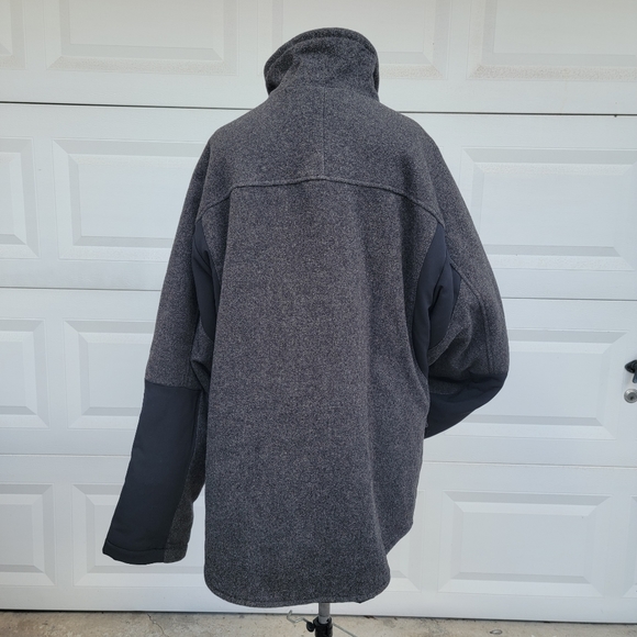 Tommy Hilfiger 2004 Gray and Black Wool Coat /Jacket Size L - Picture 7 of 15
